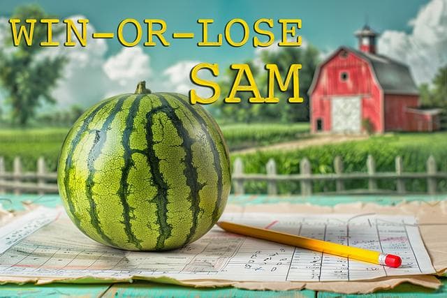 Win-or-Lose Sam card